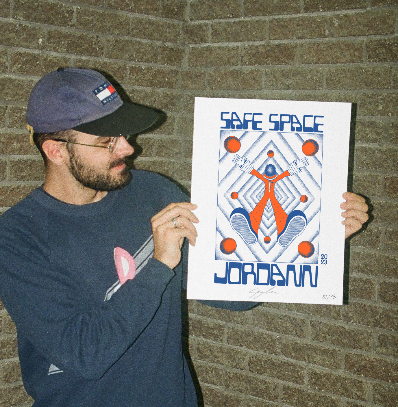 Safe Space - White Print (Limited to 75 copies)