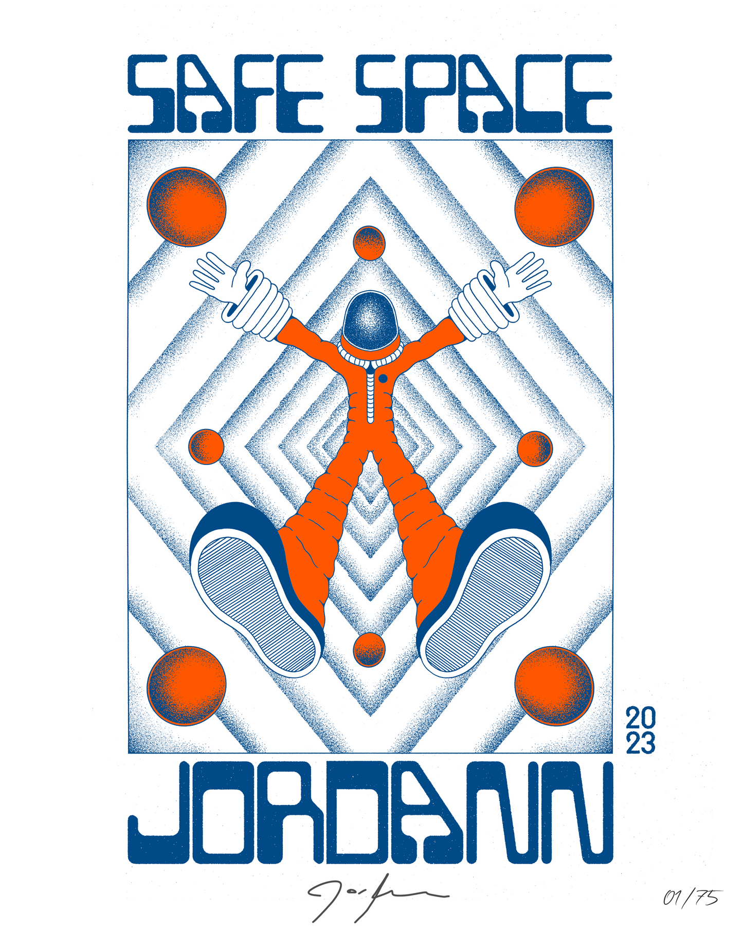Safe Space - White Print (Limited to 75 copies)