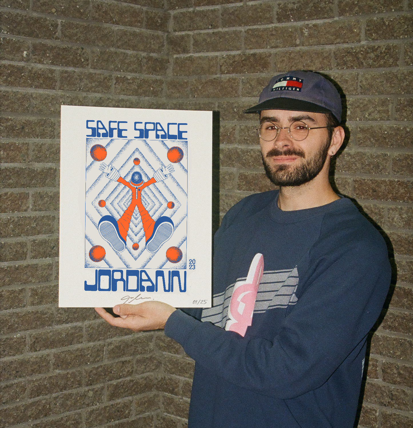 Safe Space - Tan Print (Limited to 25 copies)