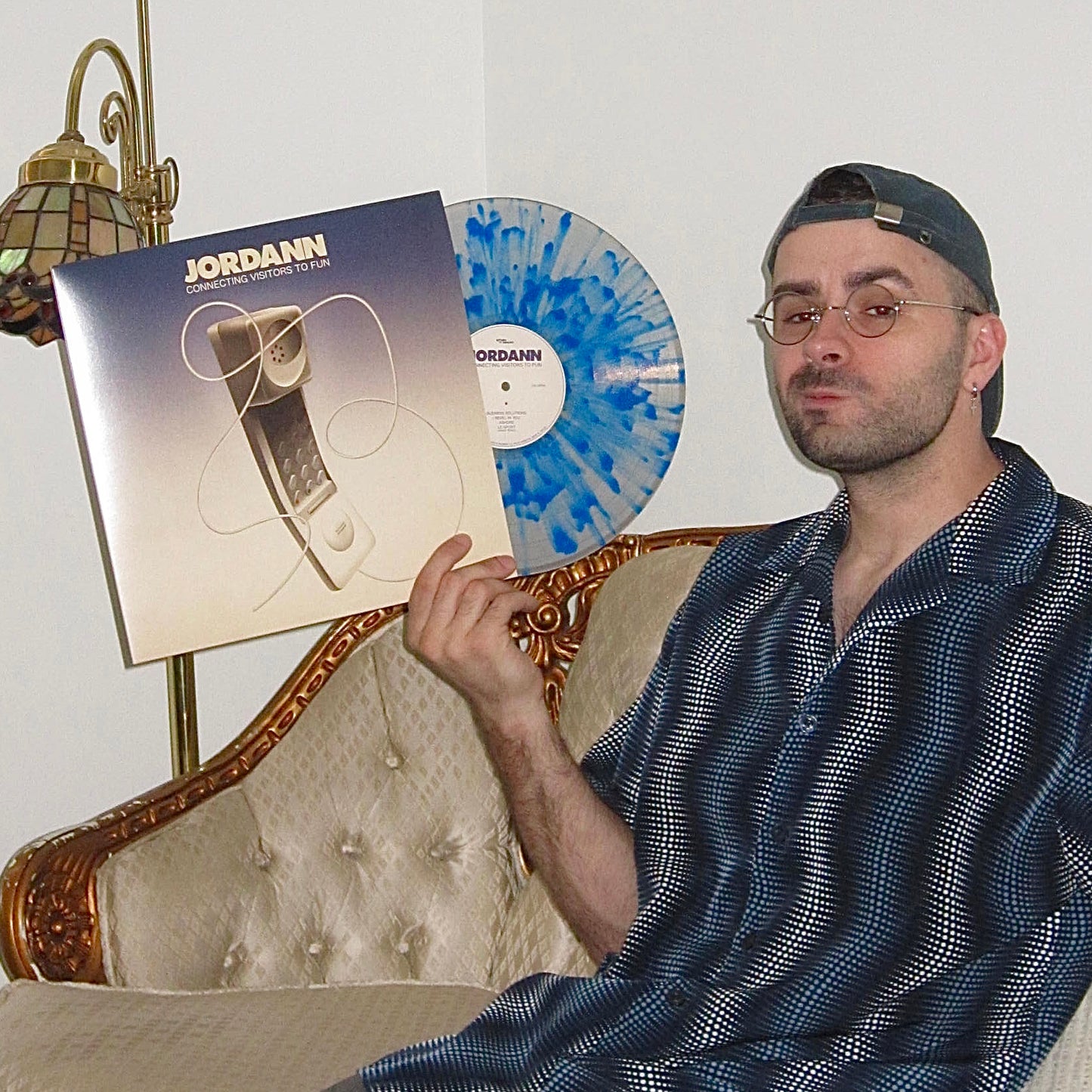 Connecting Visitors to Fun - 4th Pressing 12'' Blue Splatter Clear Vinyl