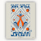 (Low inventory) Safe Space - Tan Print (Limited to 25 copies)