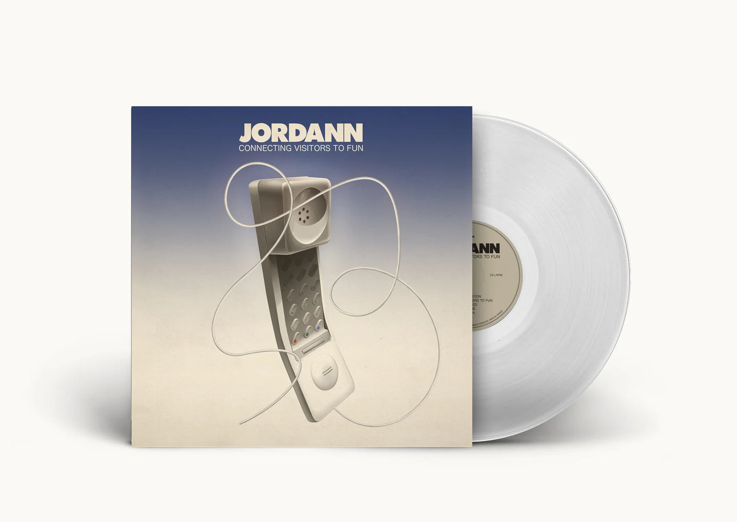 Connecting Visitors to Fun - 3rd Pressing 12'' Clear Vinyl