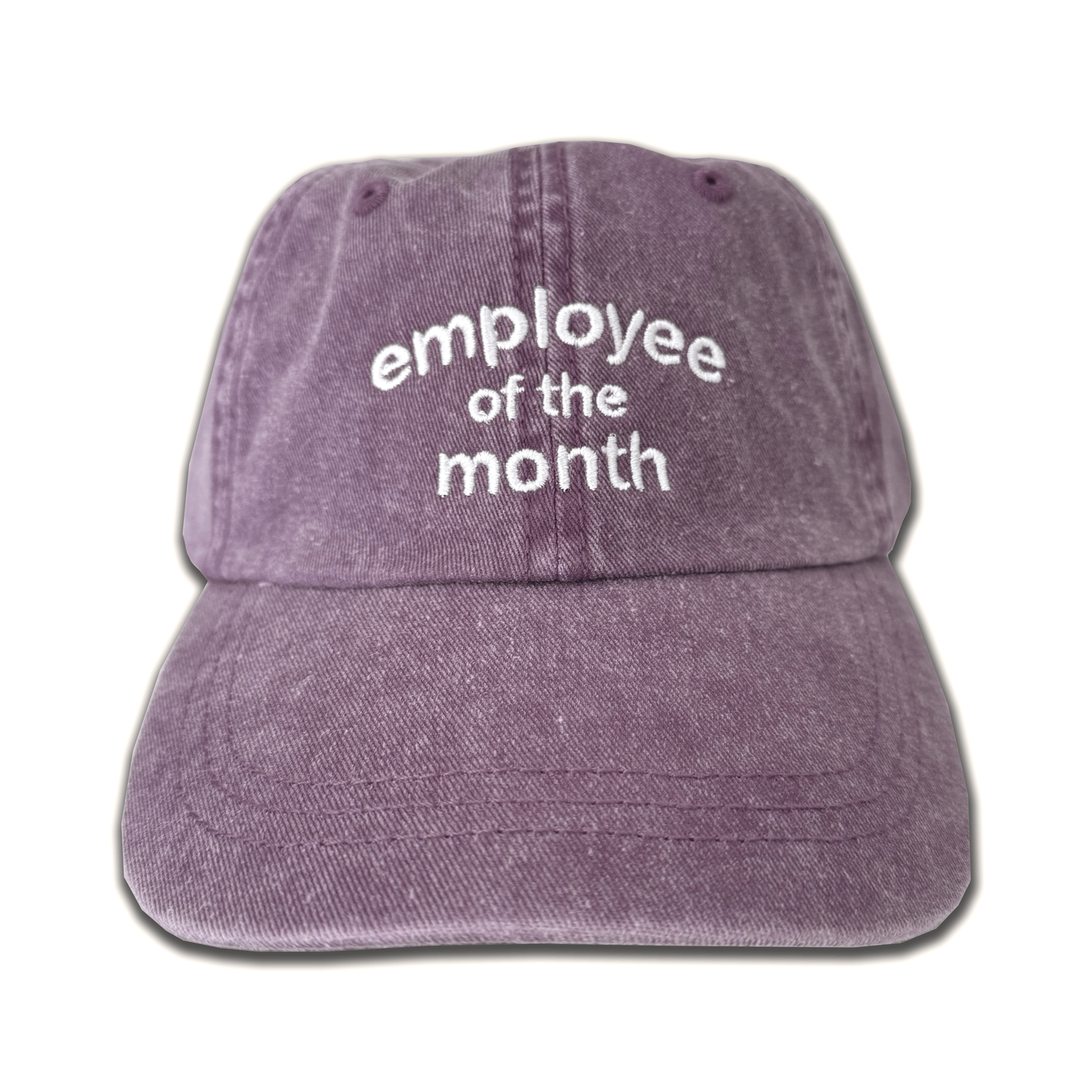 ''Employee of the month'' Cap - Dusty Plum